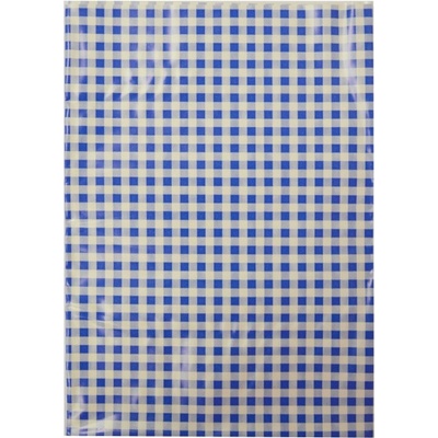 Oxybag Obrus do výtvarnej výchovy modro-biele kocky 65x50cm