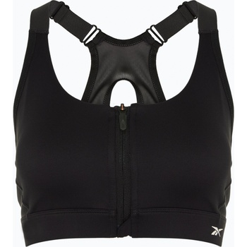 Reebok Сутиен за тренировки Reebok Lux Front-Zip High Impact черен