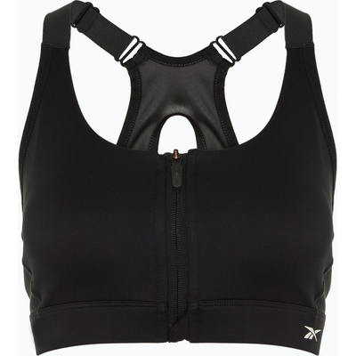 Reebok Сутиен за тренировки Reebok Lux Front-Zip High Impact черен