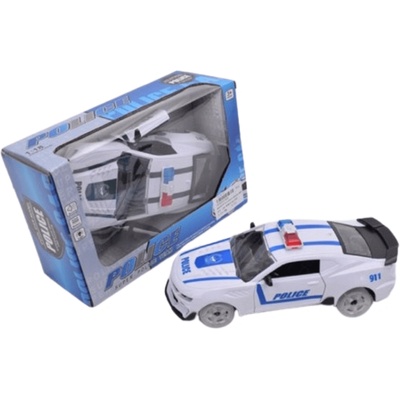 Полицейска кола с отварящи врати със звукови и светлинни ефекти 699