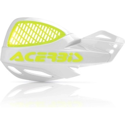 ACERBIS chrániče páček Uniko Vented bez výztuhy bílá/fluo žlutá