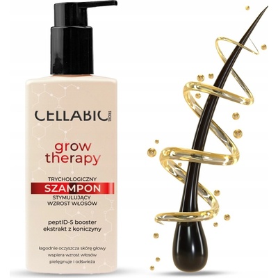 Cellabic Tricho Grow Therapy trichologický šampon stimulující růst vlasů pro muže 300 ml