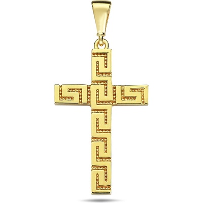Lillian Vassago zlatý přívěsek křížek LLV98 GP021Y