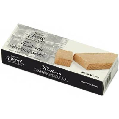 Torrons Vicens HISTORIA Krémový mandlový nugát 140 g