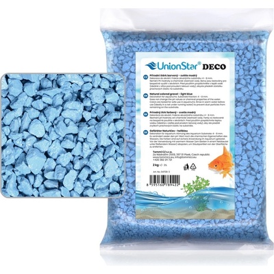 UnionStar písek Deco světle modrý 2 kg – Zbozi.Blesk.cz