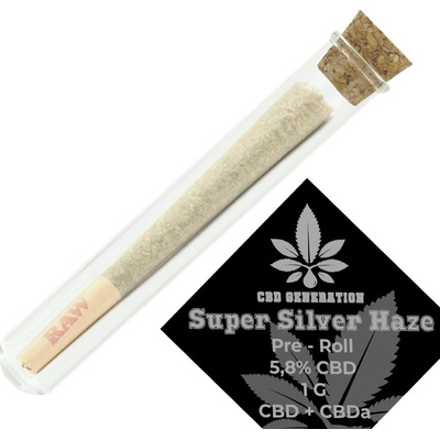 CBD Preroll - Super Silver Haze 5,8% CBD