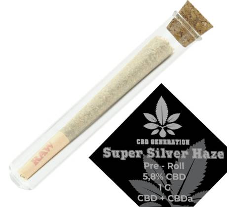 CBD Preroll - Super Silver Haze 5,8% CBD
