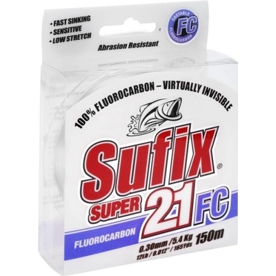 Sufix Super 21 Fluorocarbon clear 50 m 0,23 mm 4,8 kg