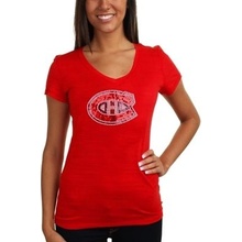 Soft as Grape Tričko Montreal Canadiens Sequin Logo Dámske