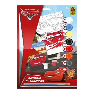 Maľovanie podľa čísel A4 Cars