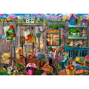 Bluebird Puzzle - Puzzle Garden Tool Fence - 1 000 piese