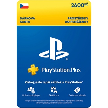Sony Playstation Plus Extra 2600 Kč