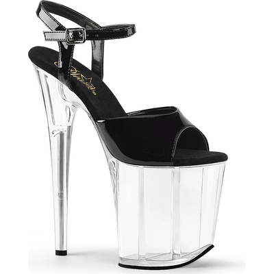 Pleaser USA Pleaser Flamingo-809 Blk Pat/Clr 40