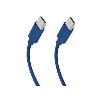 SBS TECABLETISSUETCCB USB-C/USB-C, PD, 60 W, 1,5m, modrý