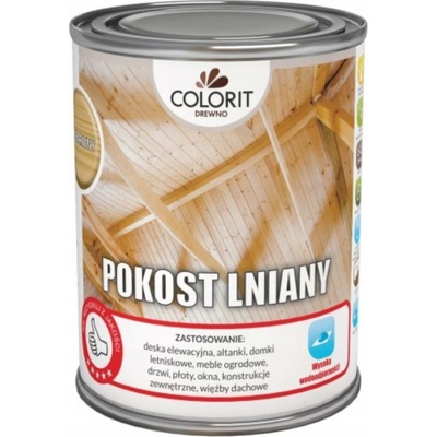 Colorit Lněný olej fermež 0,75L - přírodní olej, základní nátěr, impregnace, penetrace