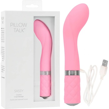 Pillow Talk Sassy - акумулаторен G-точка вибратор (розов)