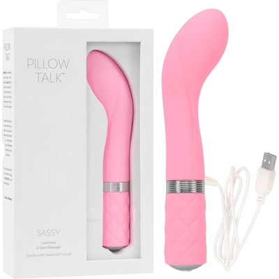Pillow Talk Sassy - акумулаторен G-точка вибратор (розов)