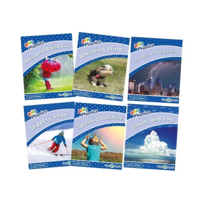 Jolly Phonics Readers Level 4, Our World, Complete Set: In Print Letters (American English Edition)