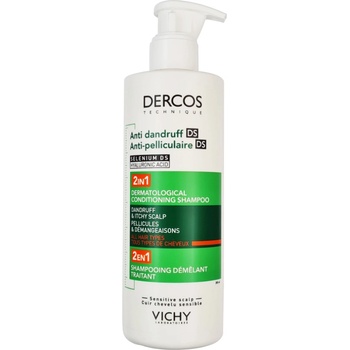 Vichy Dercos Anti Dandruff 2 in 1 Dermatological Conditioning Shampoo 390 ml