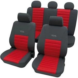 Carmart Тапицерии за седалки Petex "Active Sports" - Червено-сив цвят