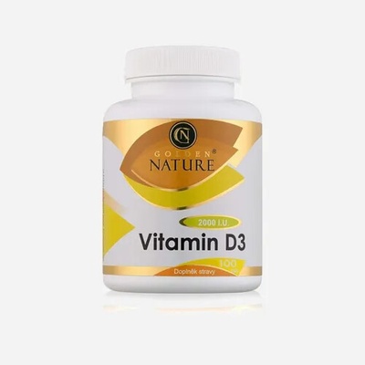 Golden Nature Vitamín D3 100 tabliet