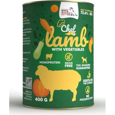 Syta Micha Chef Lamb with vegetables Mono 400 g