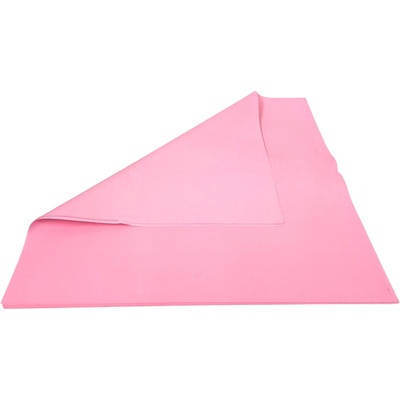 Floristická fólie 60cm x 60cm 20 archů v baleníl 2 světle růžová