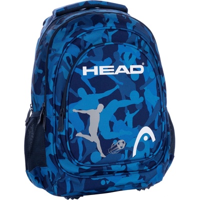 HEAD Ученическа раница Head - Moro Fan, 3 ципа (AS502022162)