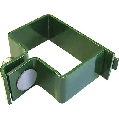 Objímka na sloupek 60 x 40 mm koncová zelená