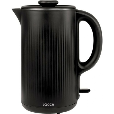 Електрическа кана JOCCA Elegance black 1.8L Неръждаема стомана 1500W