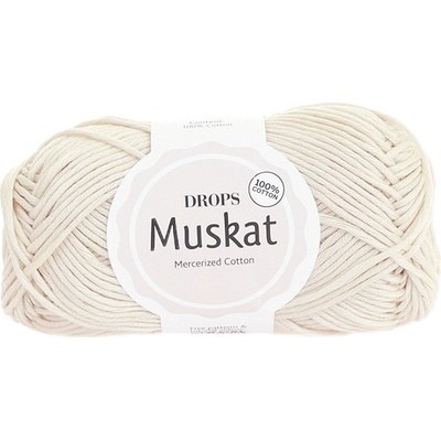 Příze DROPS Muskat 08 - smetanová