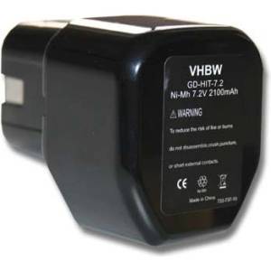 VHBW Батерия за Hitachi EB712S / EB714S, 7.2 V, 2.1 Ah (800104688)