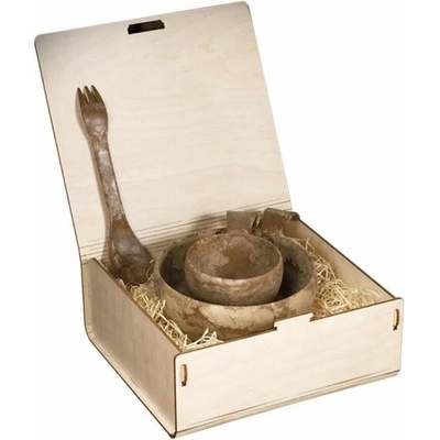 KUPILKA Комплект чинии Kupilka, кафяв (T00051524)