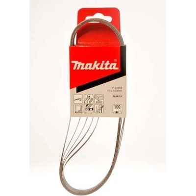 Makita Шлифовъчна лента MAKITA 13x533 мм K80 5 бр. P-43343 (P-43343)