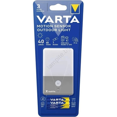 VARTA Motion Sensor Ourdoor Light 16634101421