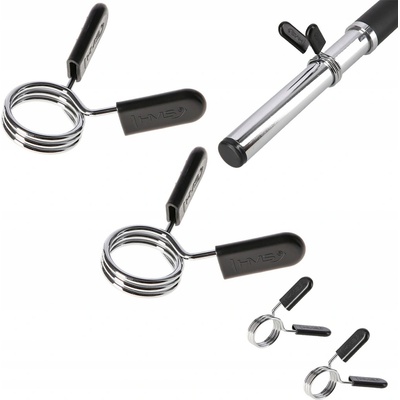 Gorilla Sports Poistné uzávery 2 ks pružinové 30/31 mm