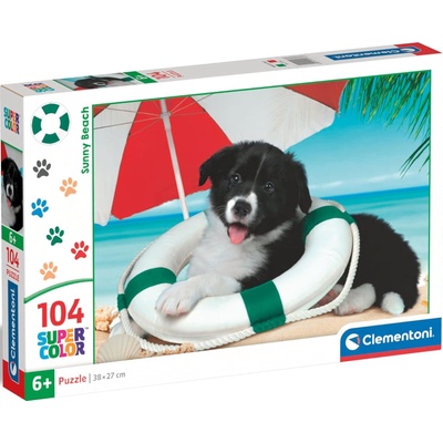 Clementoni Детски пъзел Clementoni от 104 части - Слънчев бряг (25767)