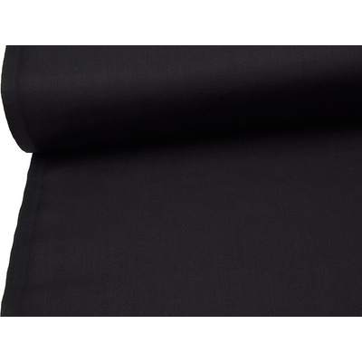 Mirtex Plátno DOMESTIK 145/260 Černá šíře 150cm