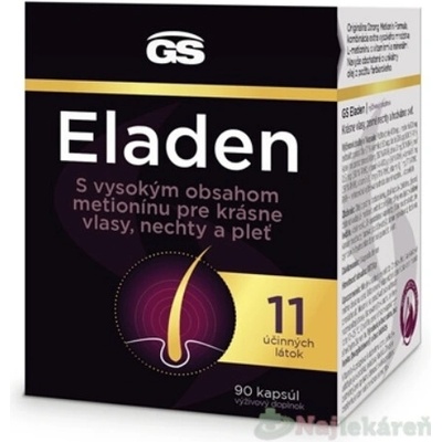 GS Eladen pre krásne vlasy pleť a nechty 90 kapsúl