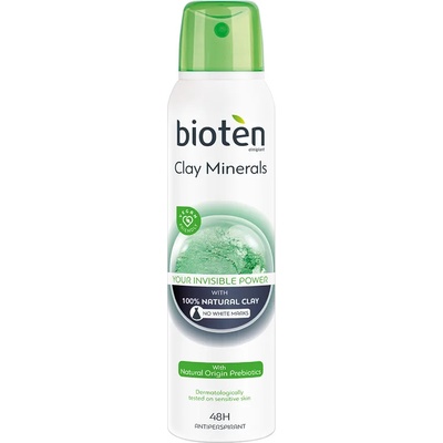 bioten Дамски дезодорант спрей против изпотяване, Bioten Clay Minerals Antiperspirant Deodorant Spray 150ml