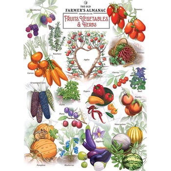 Masterpieces - Puzzle Fruits & Vegetables - 1 000 piese