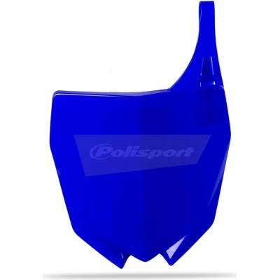 POLISPORT přední tabulka na startovací číslo YAMAHA YZ 125/250 '15-'21; YZ 250F '10-'18; YZ 450F '10-'17 barva modrá