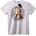 NOONEBRAND Тениска с Флинтстоунс и Gucci - 6XL, White