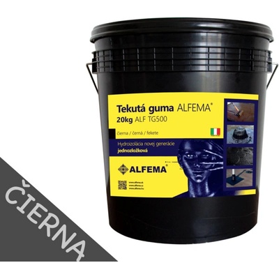Tekutá guma ALFEMA TG500 čierna 20 kg (DOPRAVA ZDARMA! NOVÉ BALENIE, PÔVODNÁ RECEPTÚRA!)