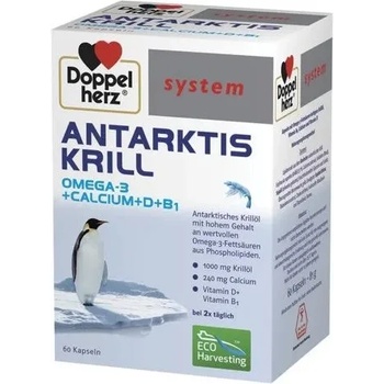 Doppelherz System Antarktis Krill, 60 капсули