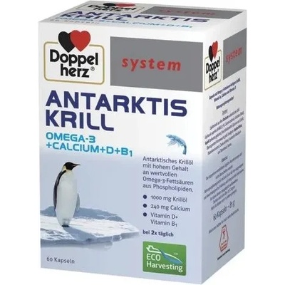 Doppelherz System Antarktis Krill, 60 капсули