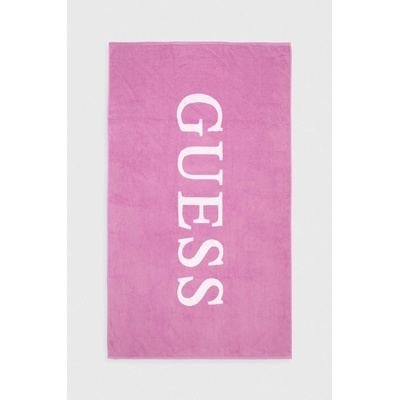GUESS Памучна кърпа Guess в лилаво E4GZ04 SG00P (E4GZ04.SG00P)
