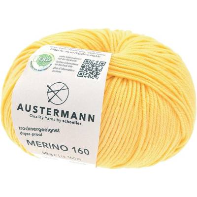 Pletací příze Austermann Merino 160 EXP Barva: 207 GELB