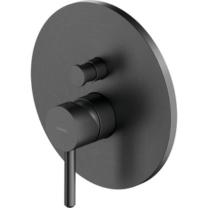 Omnires Вграден едноръкохватков смесител за вана Omnires Y с матов графит (Y1235GR)