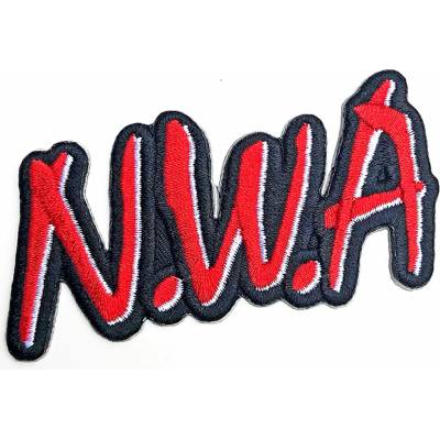 Nažehlovačka N.W.A - Cut-Out Logo